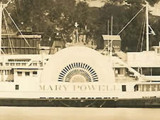 Photograph of the Steamer Mary Powell, ca. 1900